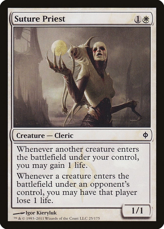 Image for Suture Priest (25) [New Phyrexia] - Magic: The Gathering