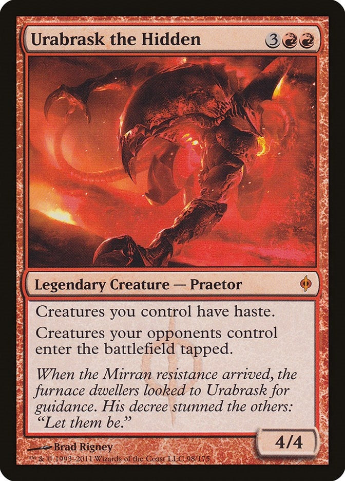 Image for Urabrask the Hidden (98) [New Phyrexia] - Magic: The Gathering