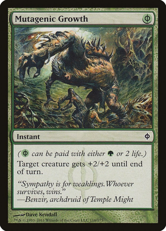 Image for Mutagenic Growth (116) [New Phyrexia] - Magic: The Gathering