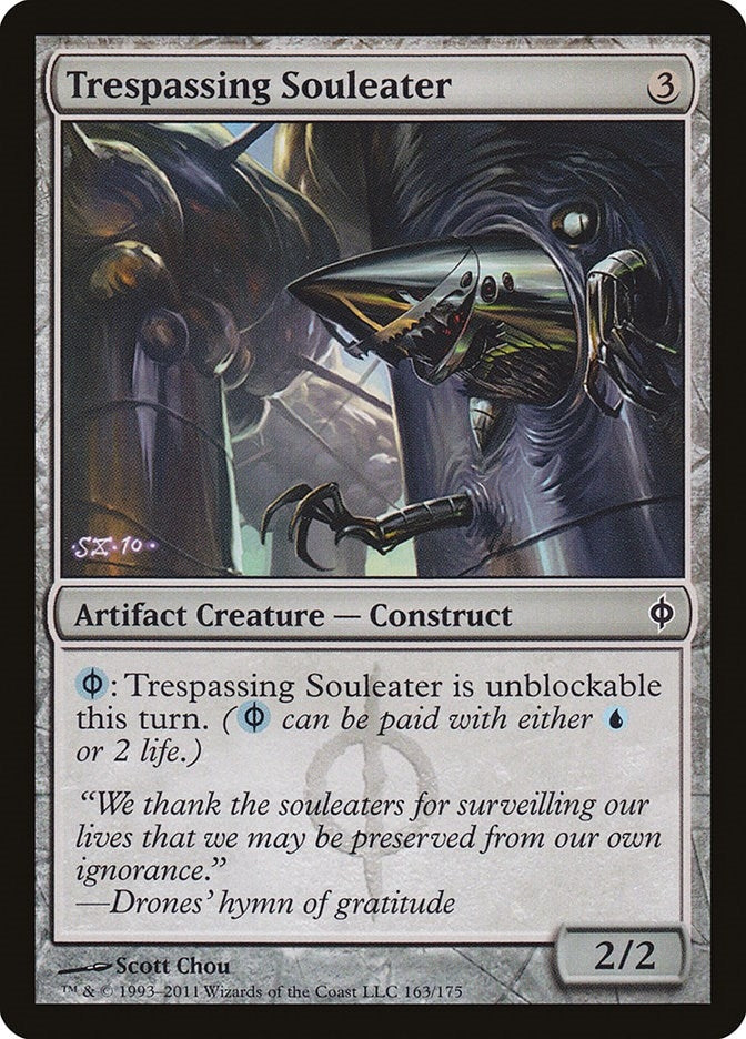 Image for Trespassing Souleater (163) [New Phyrexia] - Magic: The Gathering