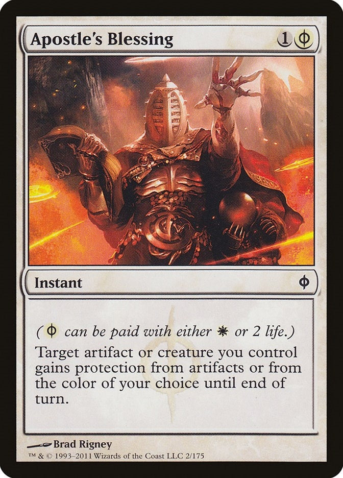 Image for Apostle's Blessing (2) [New Phyrexia] - Magic: The Gathering