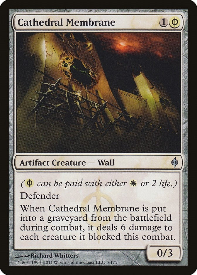 Image for Cathedral Membrane (5) [New Phyrexia] - Magic: The Gathering