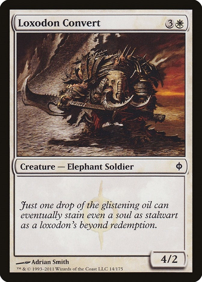 Image for Loxodon Convert (14) [New Phyrexia] - Magic: The Gathering