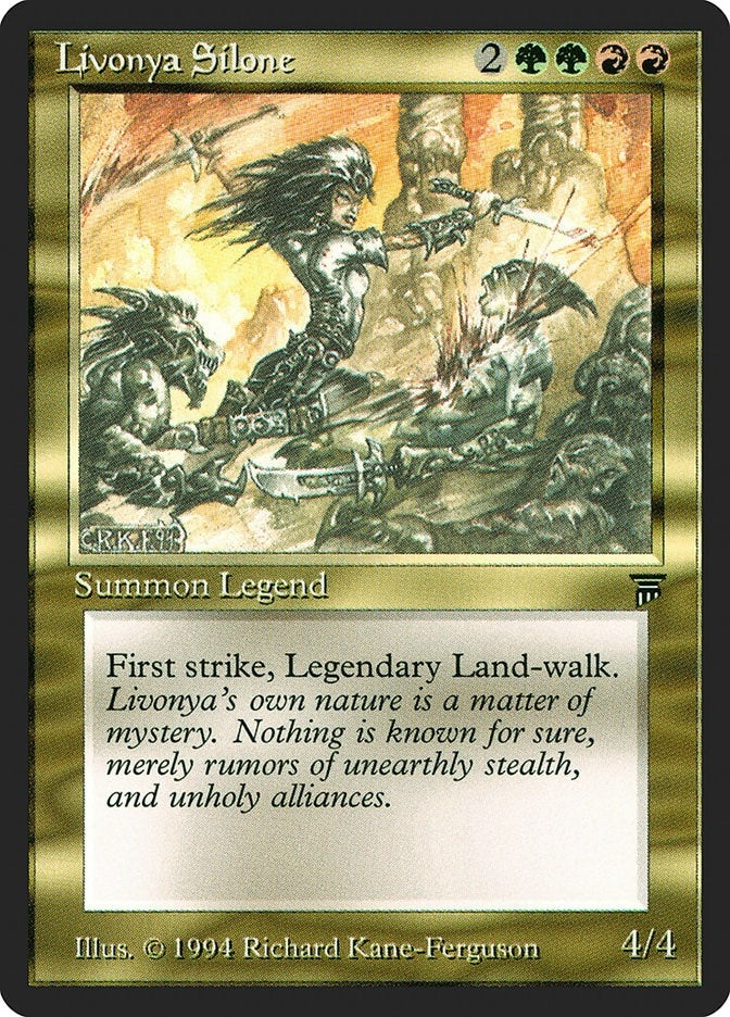 Image for Livonya Silone [Legends] - Magic: The Gathering