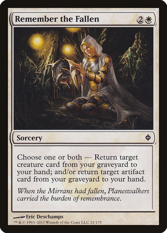 Image for Remember the Fallen (21) [New Phyrexia] - Magic: The Gathering