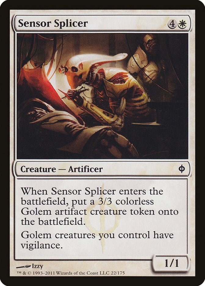 Image for Sensor Splicer (22) [New Phyrexia] - Magic: The Gathering