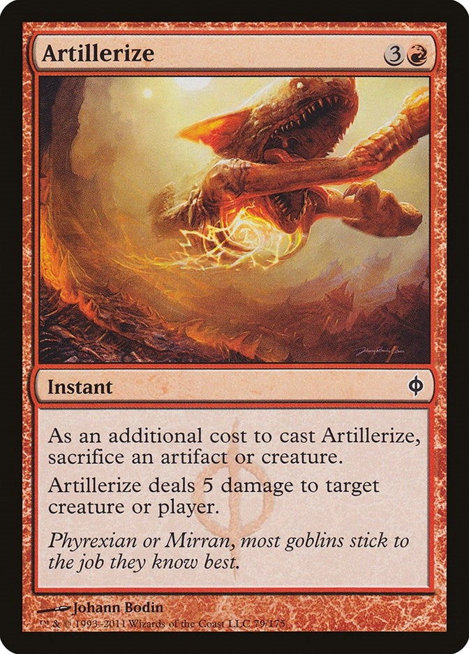 Image for Artillerize (79) [New Phyrexia] - Magic: The Gathering