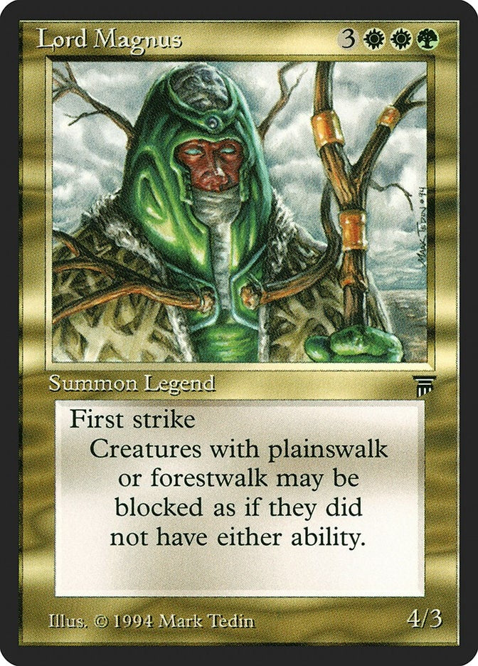 Image for Lord Magnus [Legends] - Magic: The Gathering