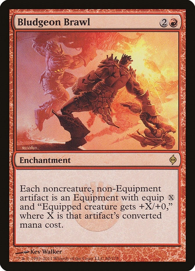Image for Bludgeon Brawl (80) [New Phyrexia] - Magic: The Gathering