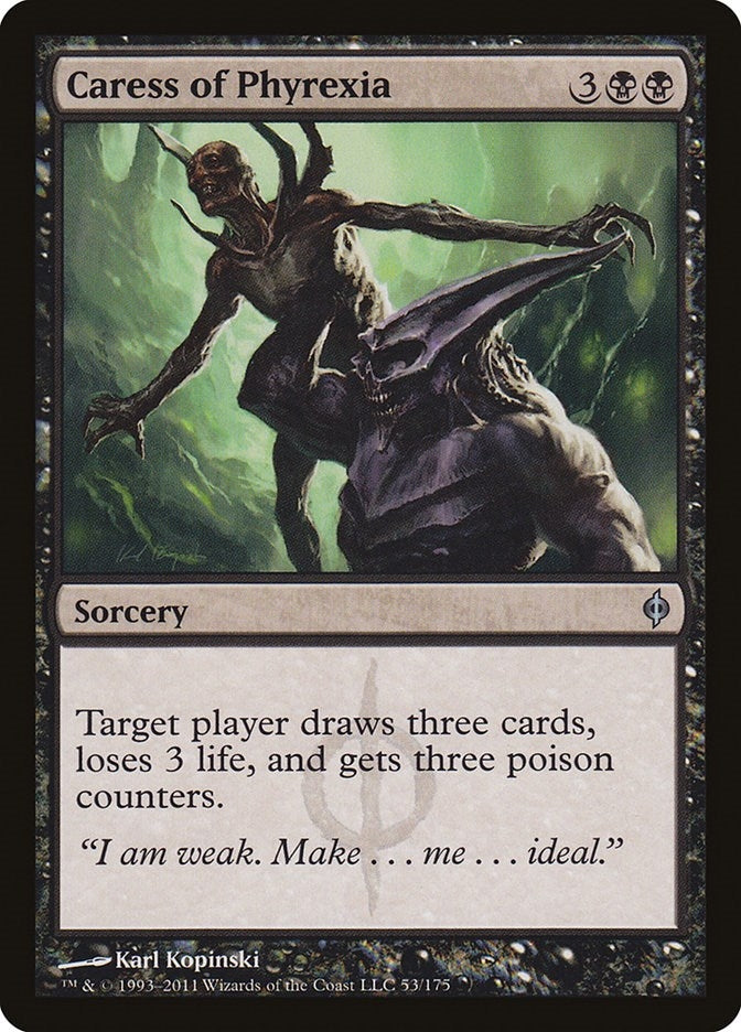 Image for Caress of Phyrexia (53) [New Phyrexia] - Magic: The Gathering