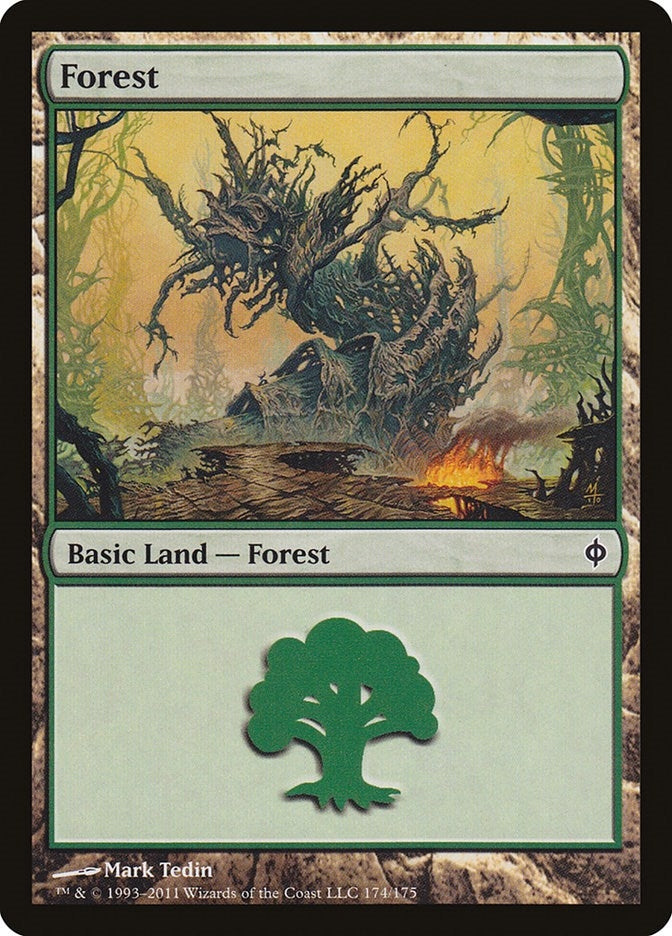 Image for Forest (174) (174) [New Phyrexia] - Magic: The Gathering