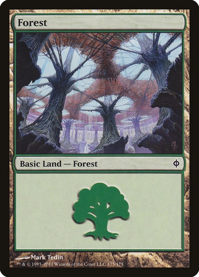 Image for Forest (175) (175) [New Phyrexia] - Magic: The Gathering