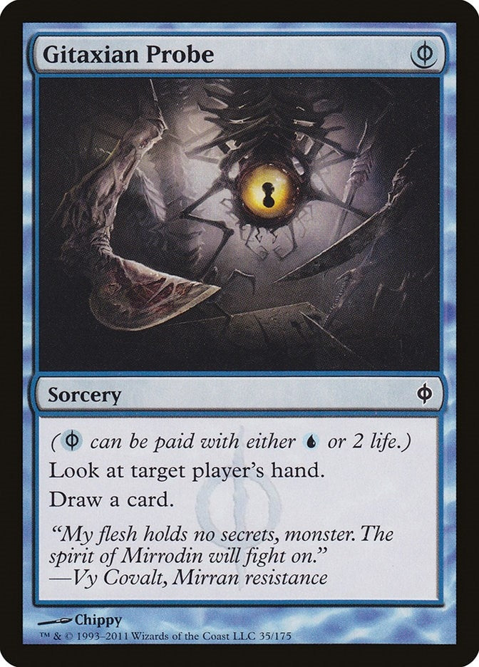 Image for Gitaxian Probe (35) [New Phyrexia] - Magic: The Gathering