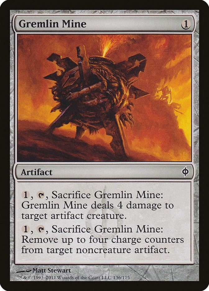 Image for Gremlin Mine (136) [New Phyrexia] - Magic: The Gathering