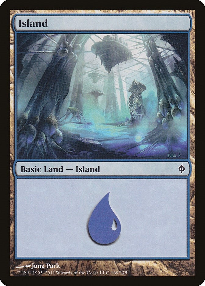 Image for Island (169) (169) [New Phyrexia] - Magic: The Gathering