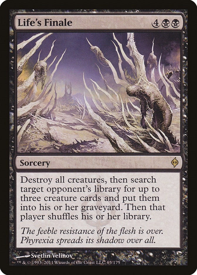 Image for Life's Finale (65) [New Phyrexia] - Magic: The Gathering