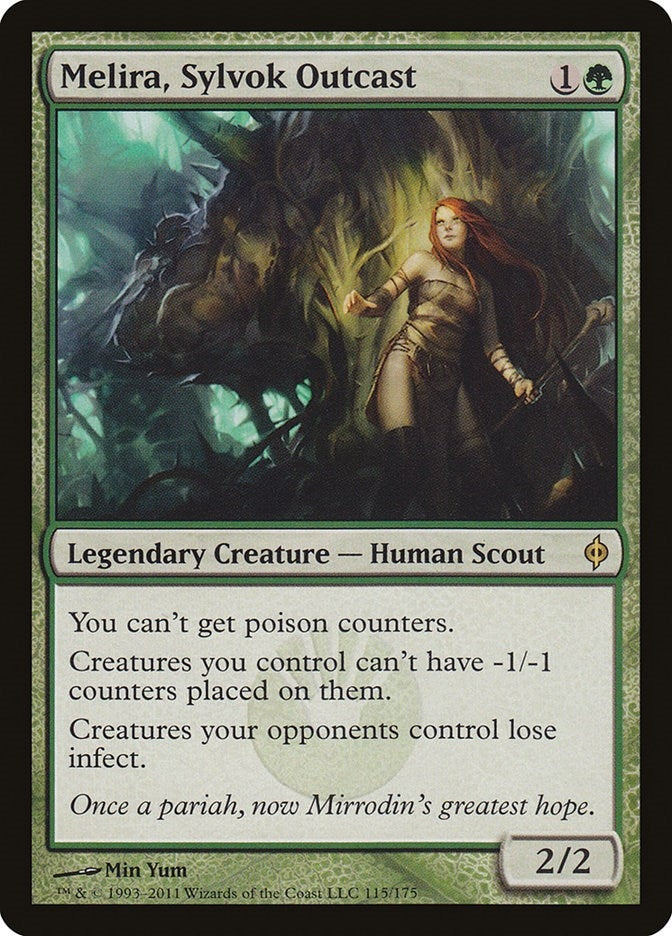 Image for Melira, Sylvok Outcast (115) [New Phyrexia] - Magic: The Gathering