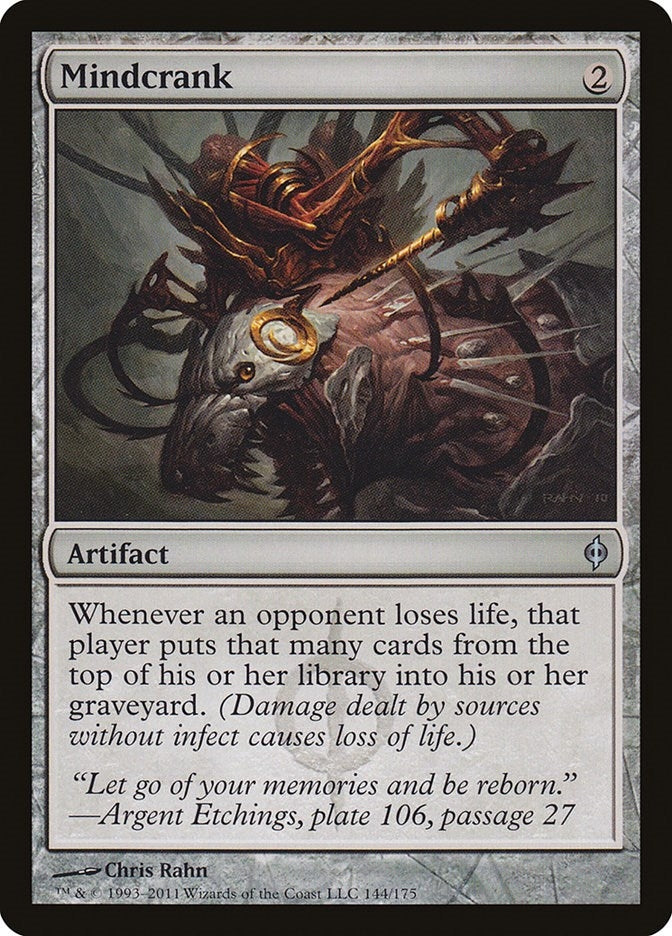 Image for Mindcrank (144) [New Phyrexia] - Magic: The Gathering