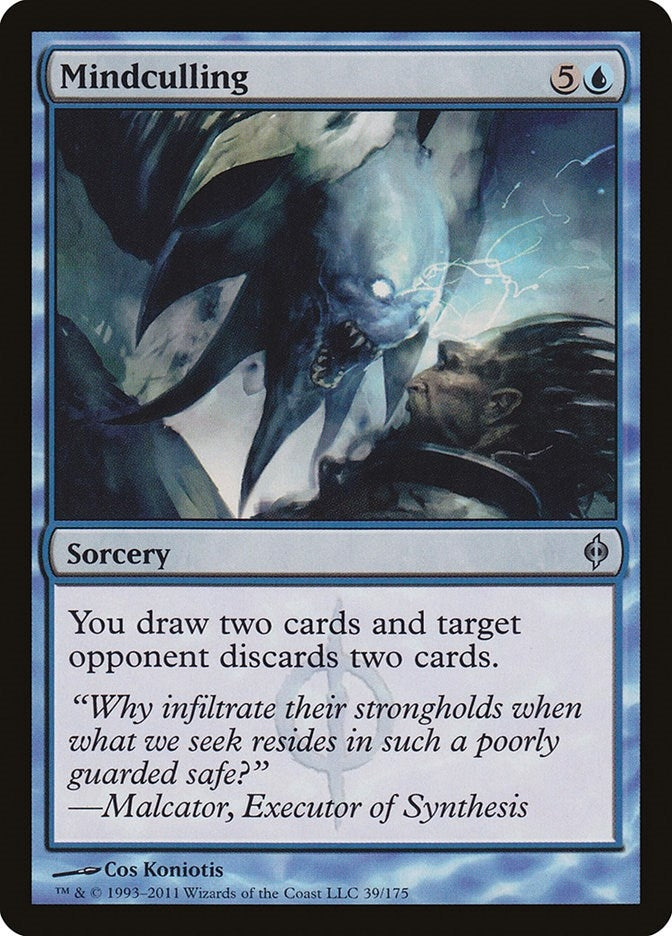 Image for Mindculling (39) [New Phyrexia] - Magic: The Gathering