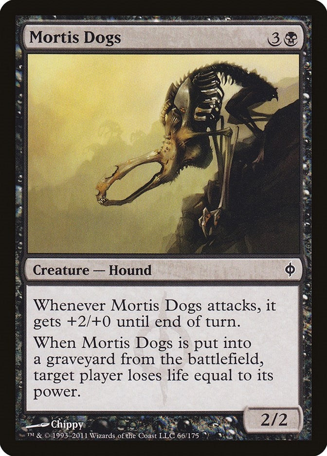 Image for Mortis Dogs (66) [New Phyrexia] - Magic: The Gathering