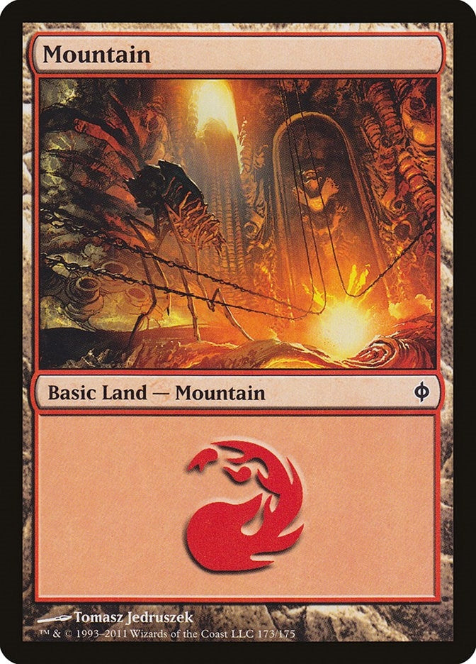 Image for Mountain (173) (173) [New Phyrexia] - Magic: The Gathering
