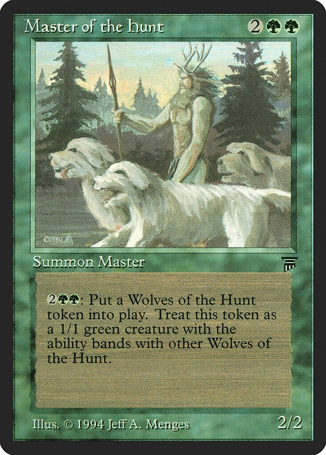 Image for Master of the Hunt [Legends] - Magic: The Gathering