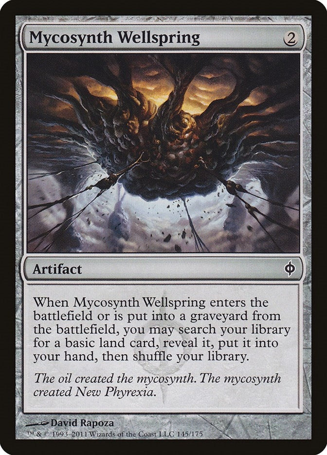 Image for Mycosynth Wellspring (145) [New Phyrexia] - Magic: The Gathering