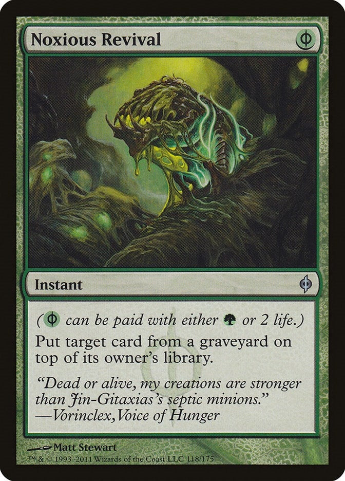 Image for Noxious Revival (118) [New Phyrexia] - Magic: The Gathering