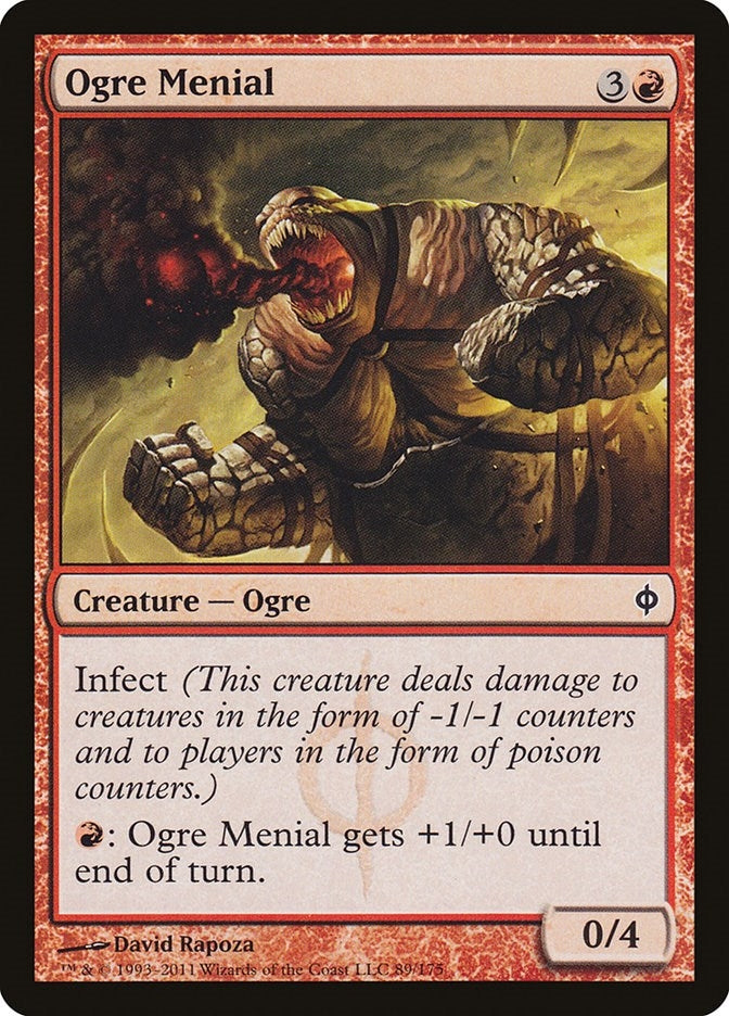 Image for Ogre Menial (89) [New Phyrexia] - Magic: The Gathering