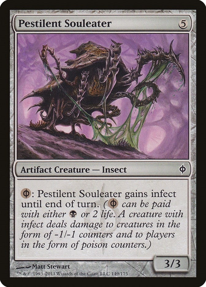 Image for Pestilent Souleater (149) [New Phyrexia] - Magic: The Gathering