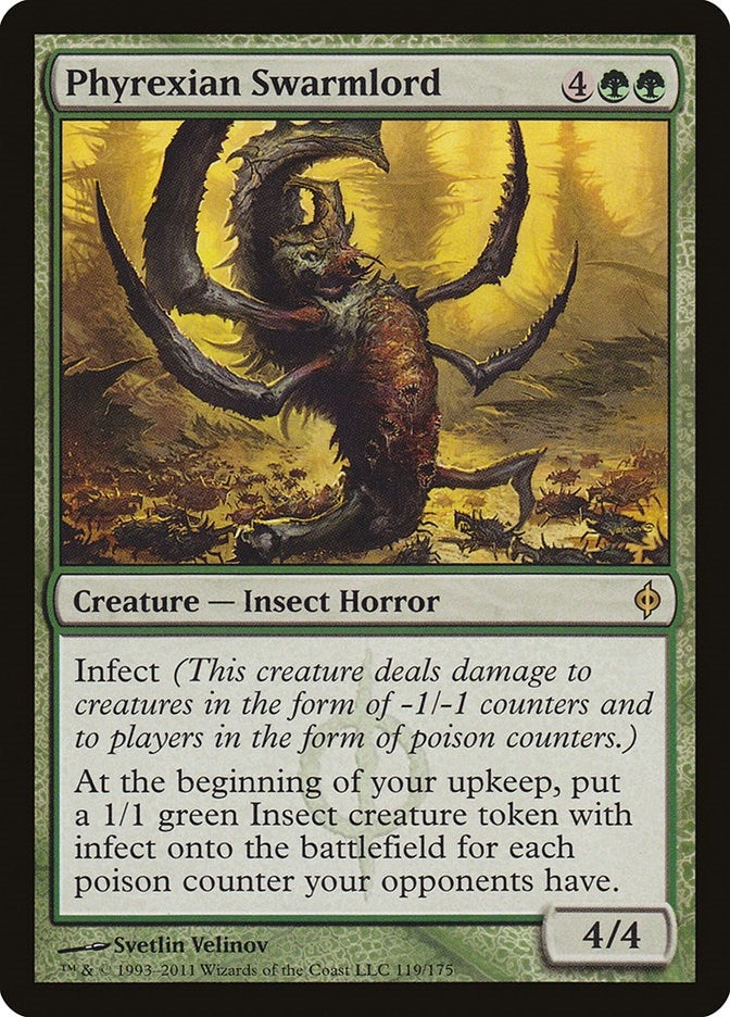 Image for Phyrexian Swarmlord (119) [New Phyrexia] - Magic: The Gathering