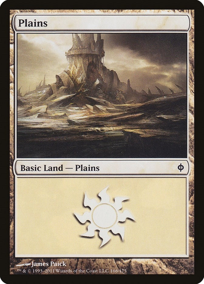 Image for Plains (166) (166) [New Phyrexia] - Magic: The Gathering