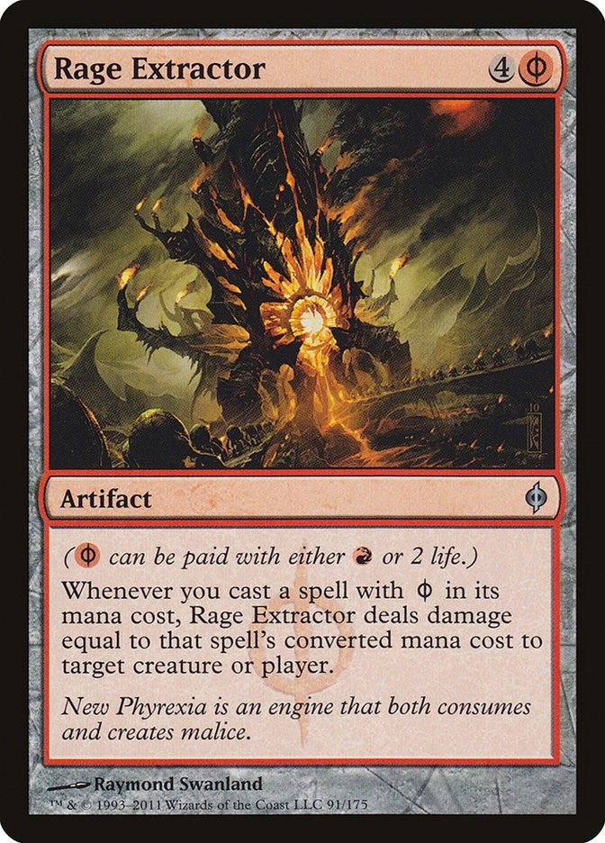 Image for Rage Extractor (91) [New Phyrexia] - Magic: The Gathering
