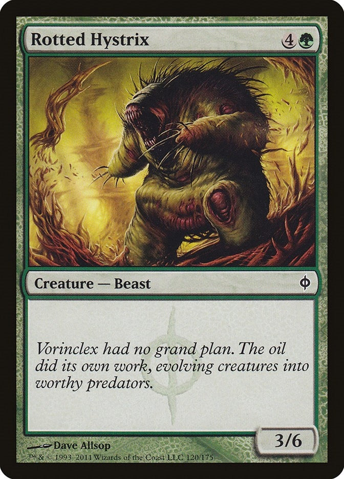 Image for Rotted Hystrix (120) [New Phyrexia] - Magic: The Gathering