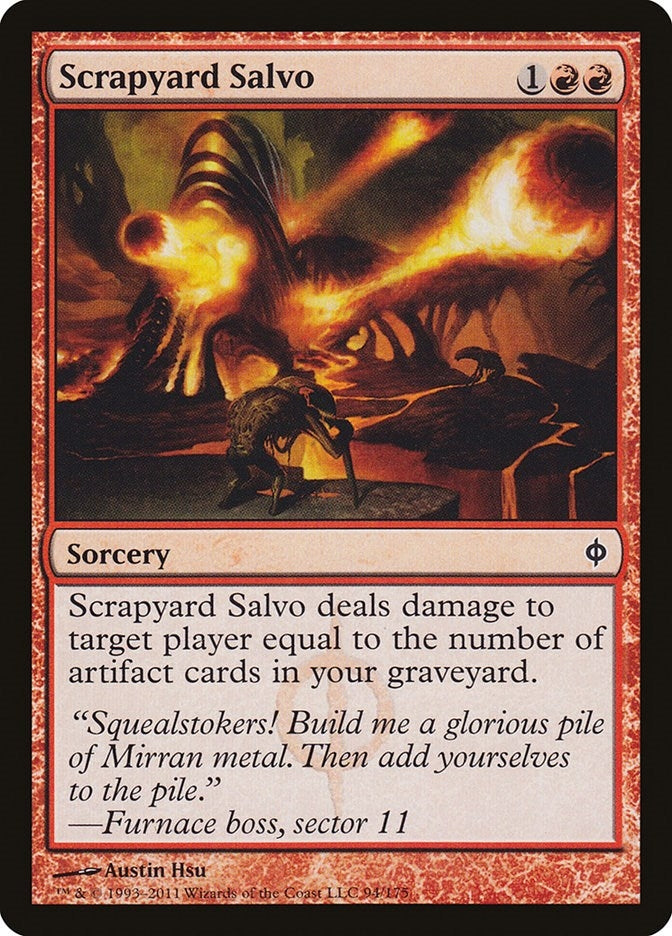 Image for Scrapyard Salvo (94) [New Phyrexia] - Magic: The Gathering