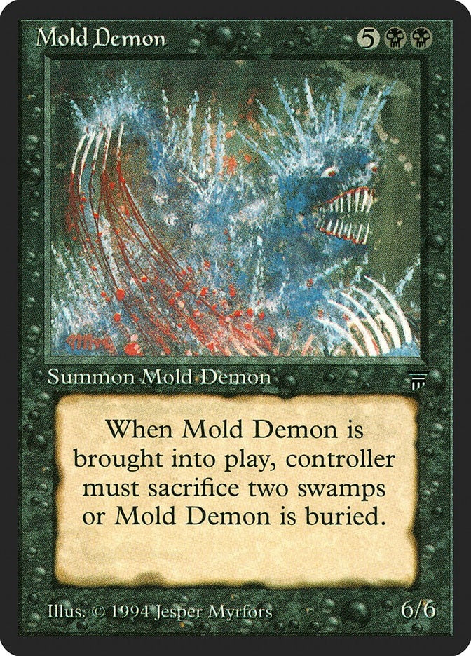 Image for Mold Demon [Legends] - Magic: The Gathering