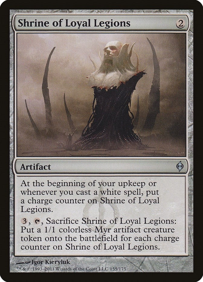 Image for Shrine of Loyal Legions (155) [New Phyrexia] - Magic: The Gathering