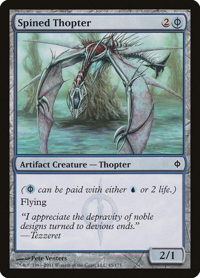 Image for Spined Thopter (45) [New Phyrexia] - Magic: The Gathering