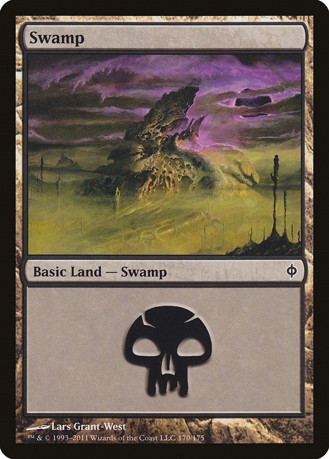 Image for Swamp (170) (170) [New Phyrexia] - Magic: The Gathering
