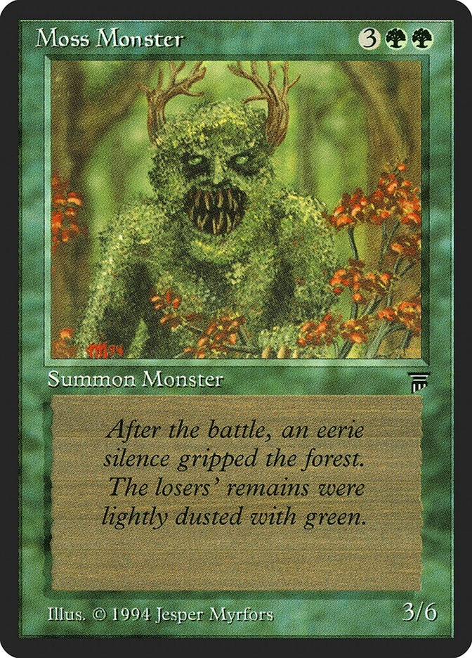Image for Moss Monster [Legends] - Magic: The Gathering