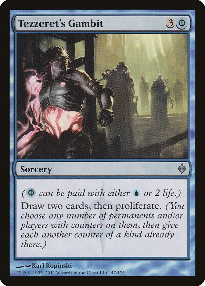 Image for Tezzeret's Gambit (47) [New Phyrexia] - Magic: The Gathering