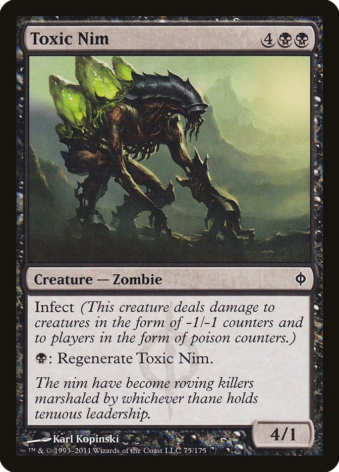 Image for Toxic Nim (75) [New Phyrexia] - Magic: The Gathering