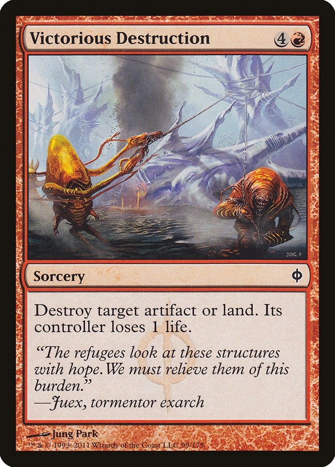 Image for Victorious Destruction (99) [New Phyrexia] - Magic: The Gathering