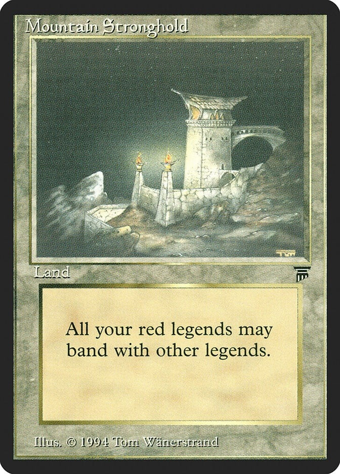 Image for Mountain Stronghold [Legends] - Magic: The Gathering