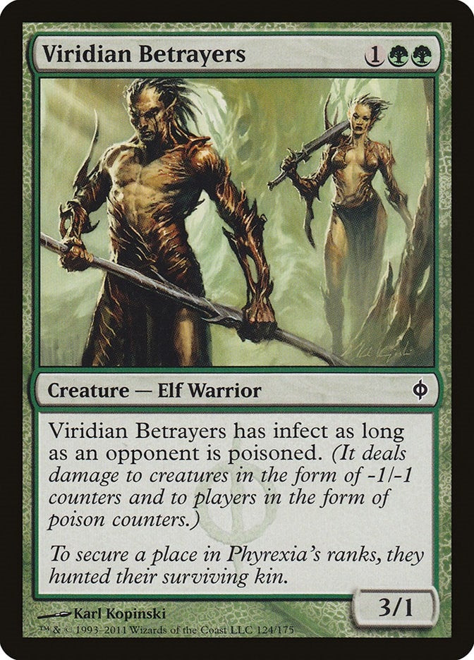 Image for Viridian Betrayers (124) [New Phyrexia] - Magic: The Gathering