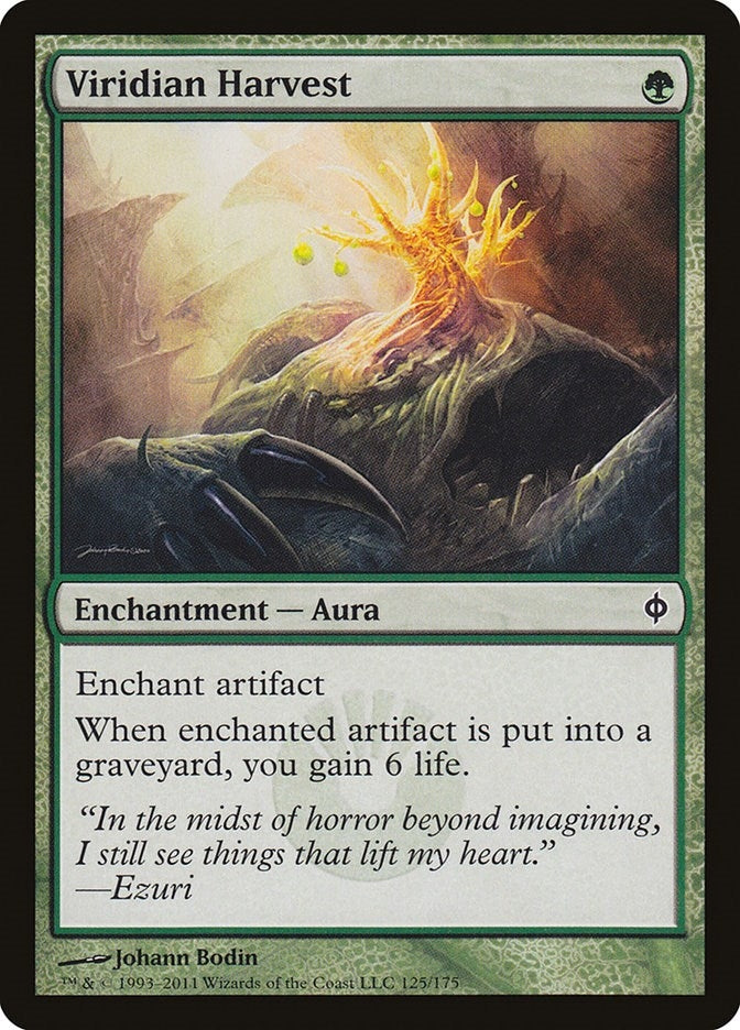 Image for Viridian Harvest (125) [New Phyrexia] - Magic: The Gathering