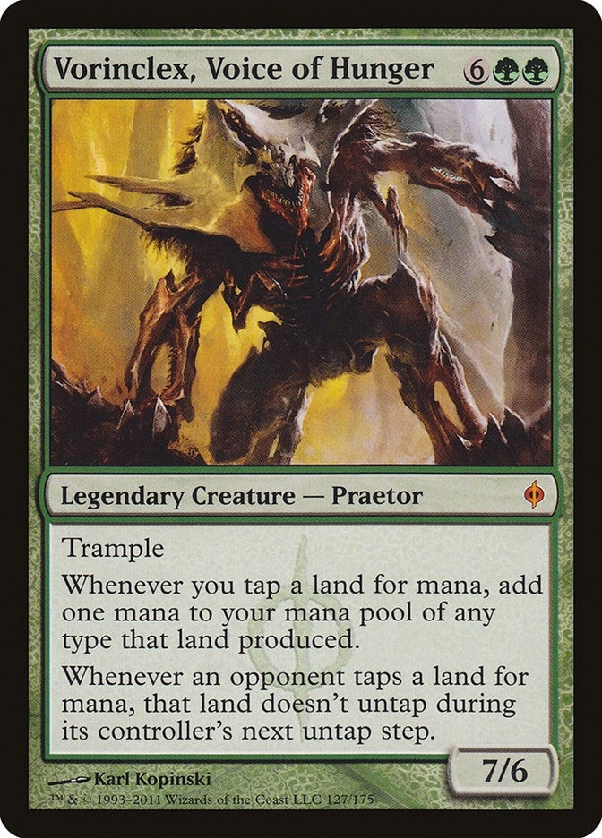 Image for Vorinclex, Voice of Hunger (127) [New Phyrexia] - Magic: The Gathering
