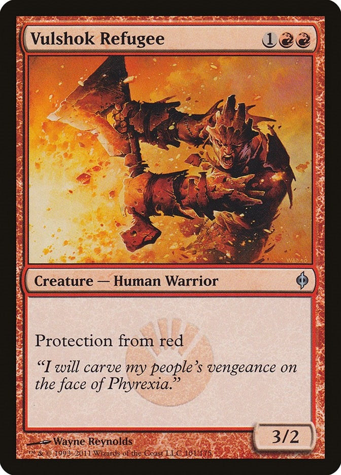 Image for Vulshok Refugee (101) [New Phyrexia] - Magic: The Gathering