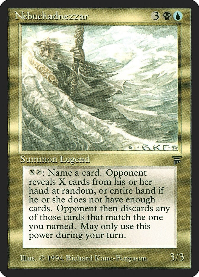 Image for Nebuchadnezzar [Legends] - Magic: The Gathering