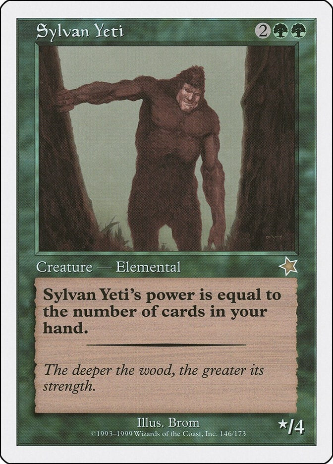 Image for Sylvan Yeti (146) [Starter 1999] - Magic: The Gathering